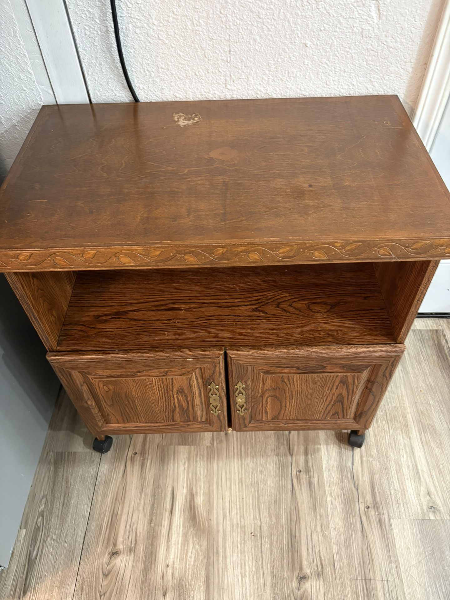 Coffee Station (rolling Cabinet)
