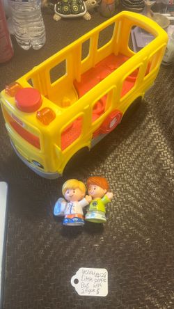 Fisher-Price Little People Big Yellow School Bus Lights Sounds
