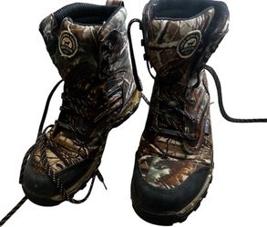 Red Wing Irish Setter 3858 Shadow Trek Camo Goretex Hunting Boots Mens 11.5 EE