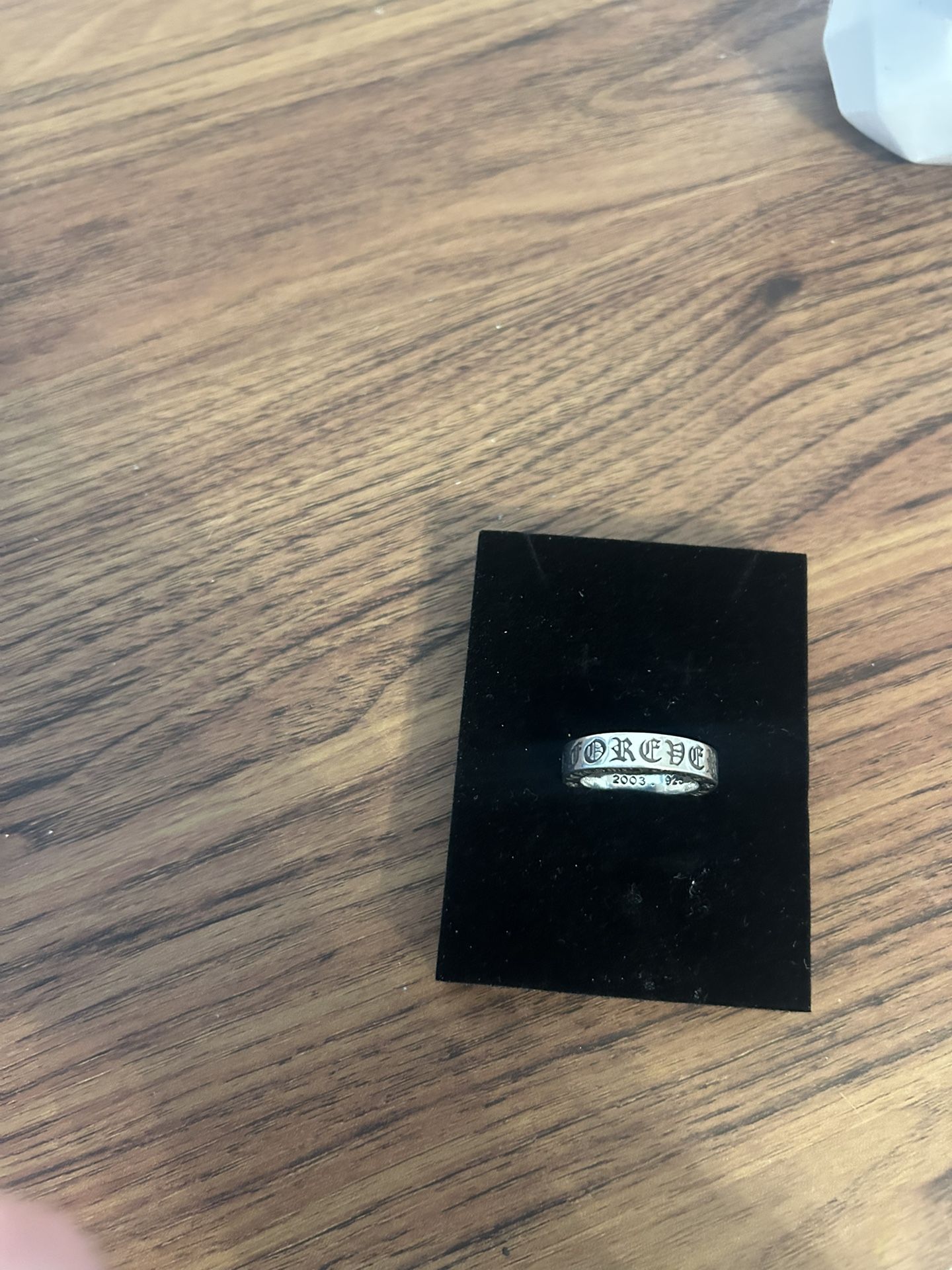 Chrome Hearts Forever Ring