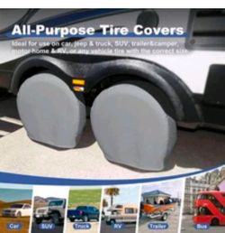 Tire cover set 4