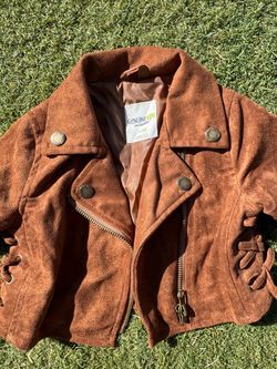 Oshkosh Faux Leather Jacket 12M