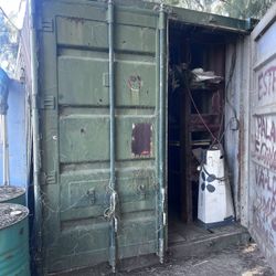 20ft Shipping Container / Storage Unit with Built-in Shelving