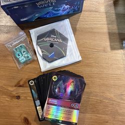 Disney Lorcana Collection & (2) Magic - Spider-Man packs