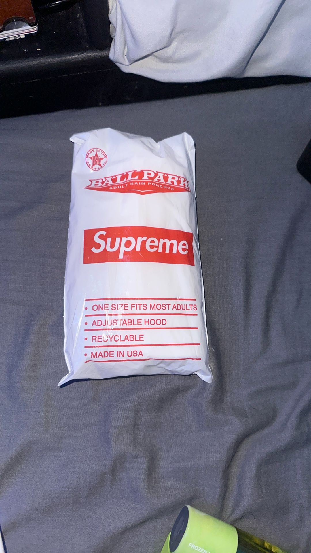 supreme poncho