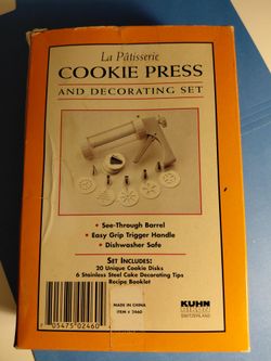 Vintage La Patisserie Cookie Press