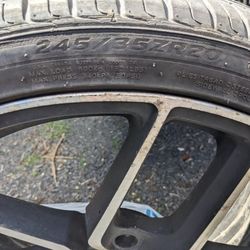 Set Of 4 Wheels & Tires