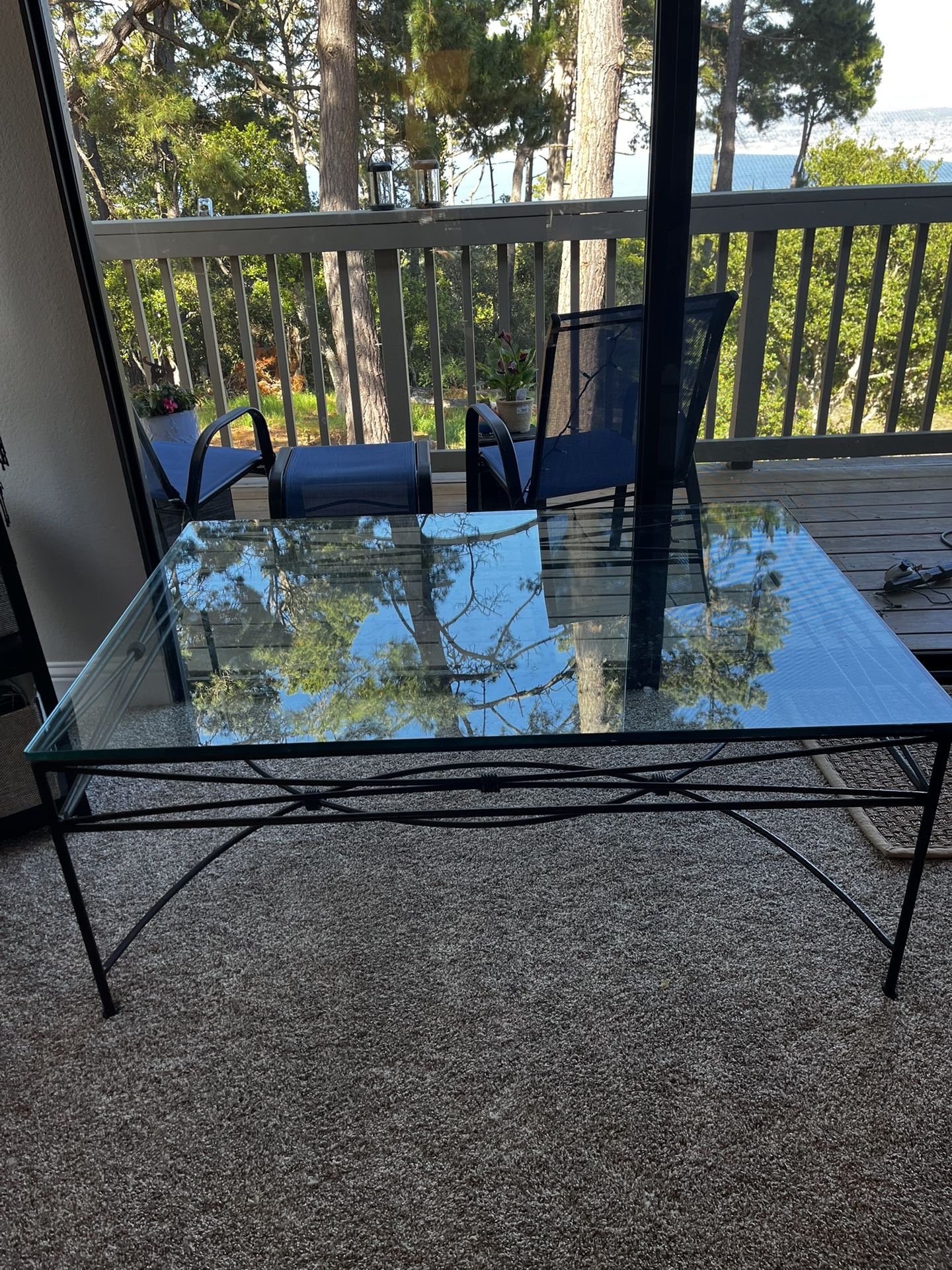 Glass Coffee table