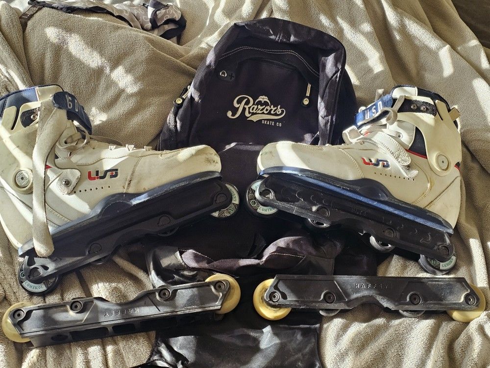 Carlos Bernal Size 11 Agressive Skate And Skate Bag