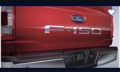 F-150 2021-2025 Chrome Tailgate Lettering