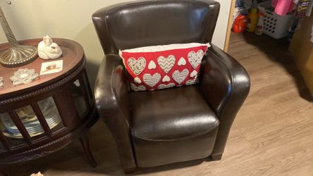 Beautiful black leather chairs