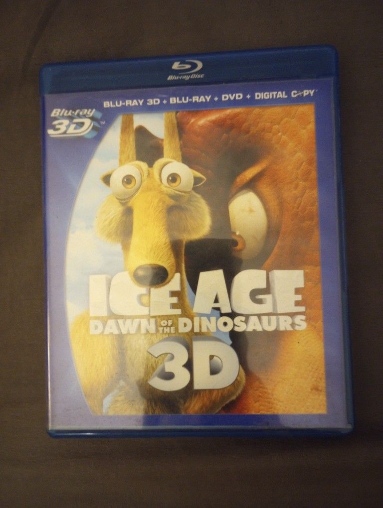 Ice Age Dawn Of Dinosaurs 3d Quadruple Disc Edition