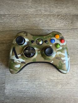 Xbox 360 Camo Wireless Controller