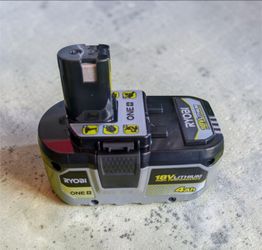 Ryobi  18v HP 4ah Battery                                                                          🔖 Firm Price (no haggle -no games