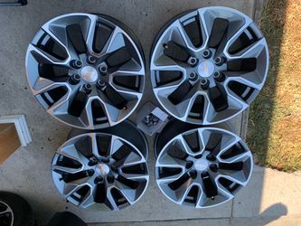Rines 20s originales Silverado Tahoe Sierra Yukón suburban avalanche en muy buenas condiciónes