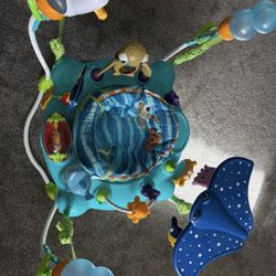 Baby Finding Nemo Sea of Activities Baby Activity Center Jumper