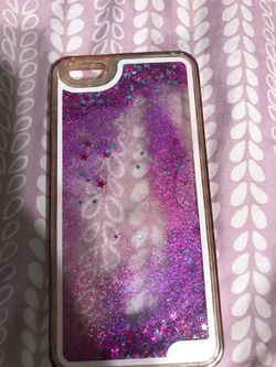 iPhone 6 Plus glitter case
