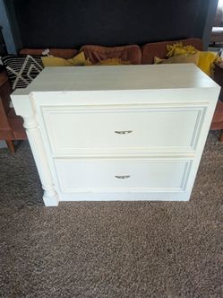 Handmade Solid Wood Deep Drawer Dresser
