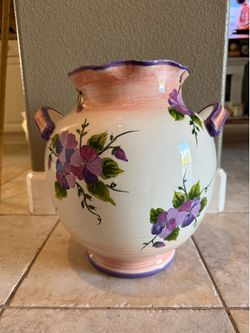 Large Beautiful Ceramic Jar