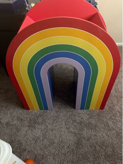 RAINBOW BOOKCASE
