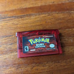 Pokemon Ruby Game Boy Advance