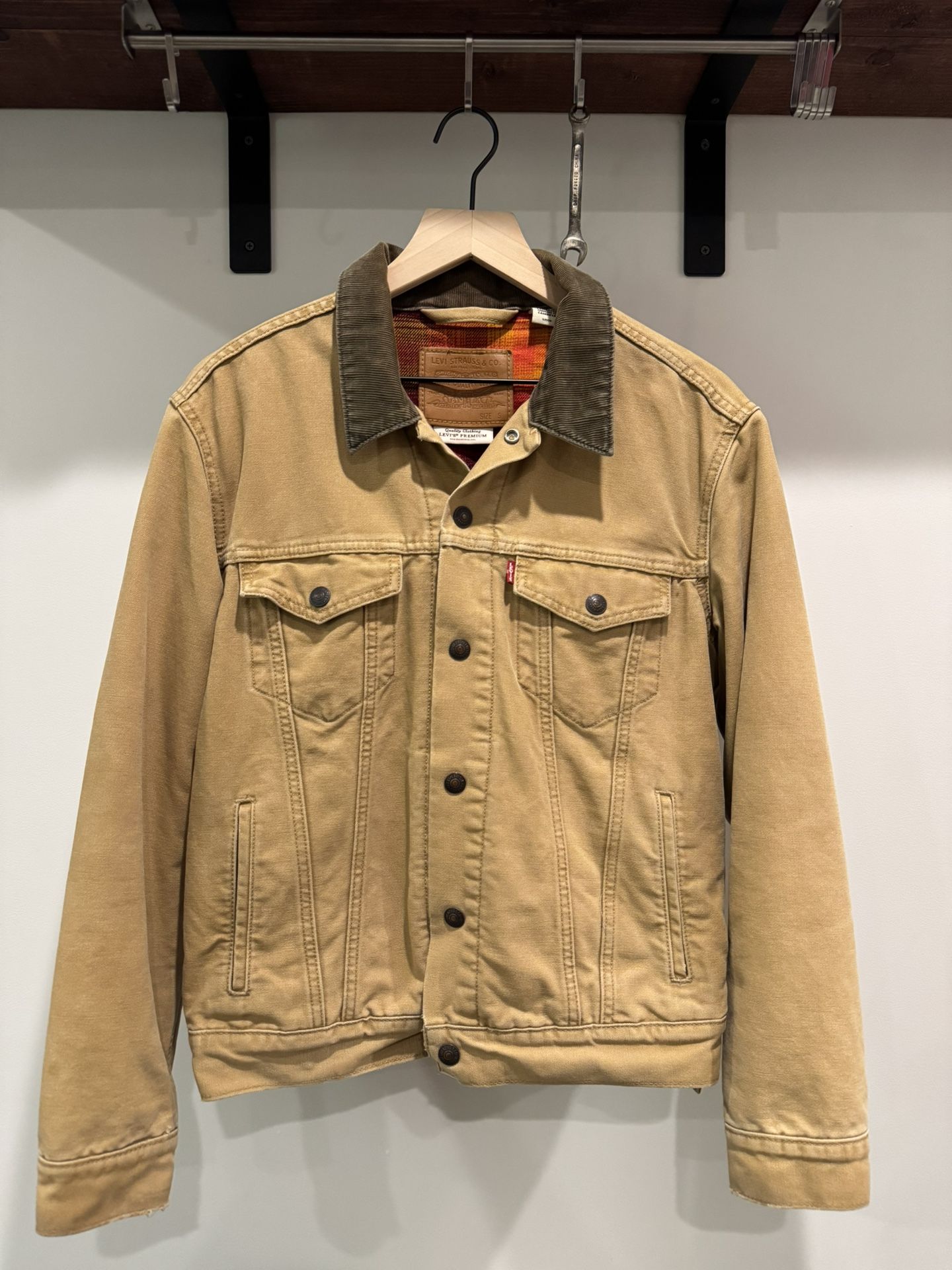 Levis Canvas Trucker Jacket