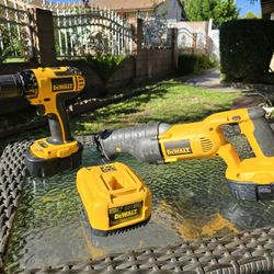 Sawsall➕️Drill➕️2 Batteries➕️charger