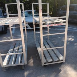 Aluminum Shelves 1 Pair