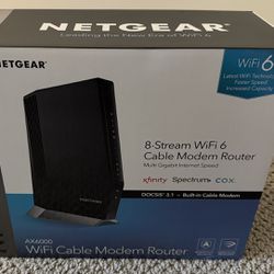 Netgear Nighthawk AX8 8- Stream AX6000 WiFi 6 Router