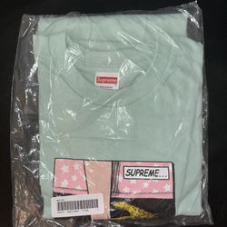 Supreme Bed Tee (Light Teal)