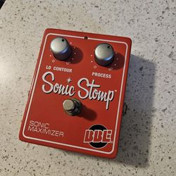 BBE Sonic Stomp Pedal