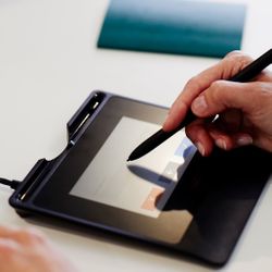New Wacom Signature & Drawing Interactive Pen+Tablet Set