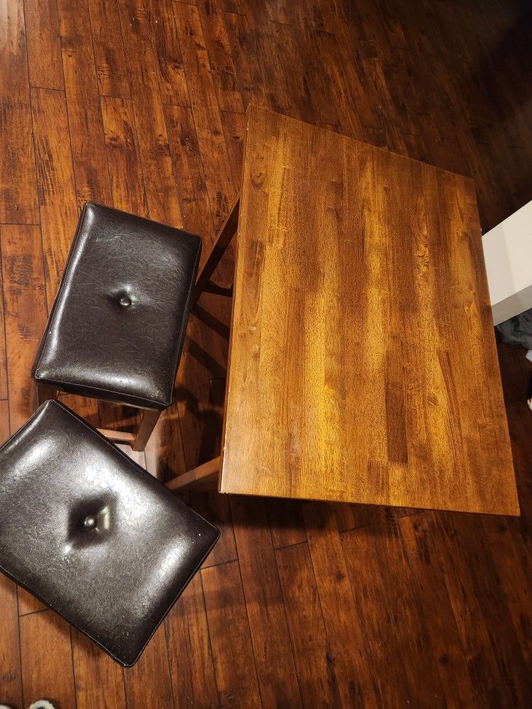 2 Person Table With Little Stools