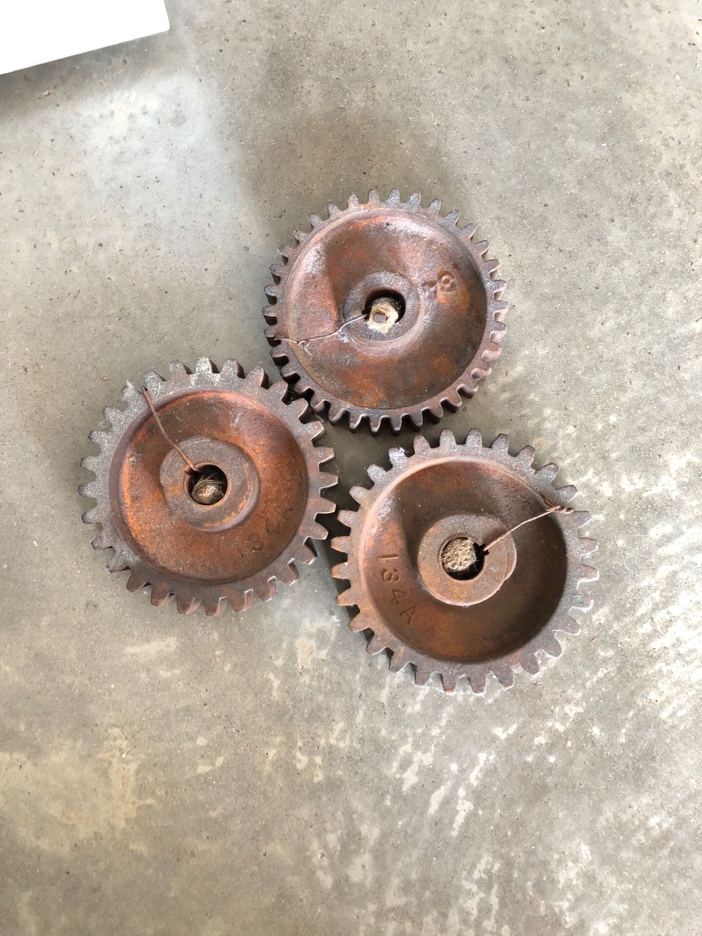 Antique gears
