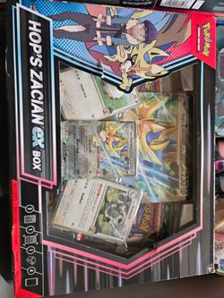 Hop's Zacian EX box