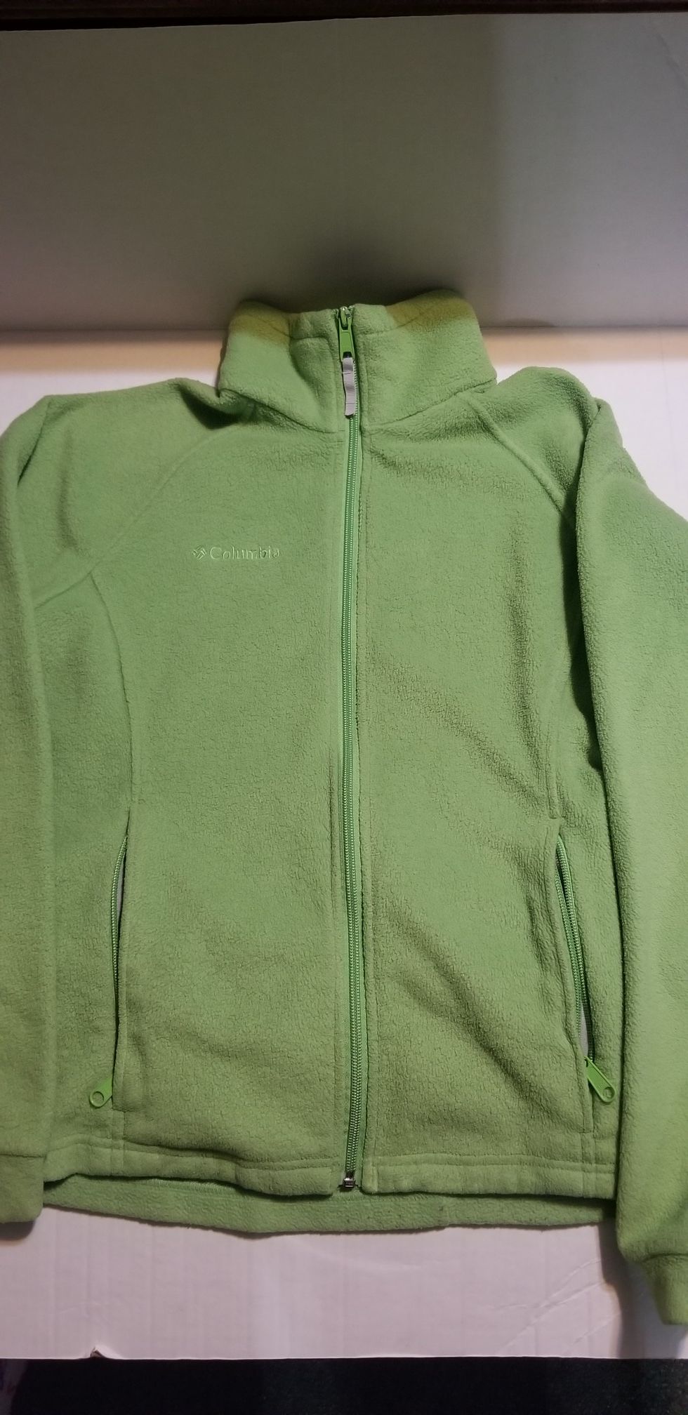 GIRL'S FLEECE COLUMBIA FULL-ZIP JACKET SZ.18-20