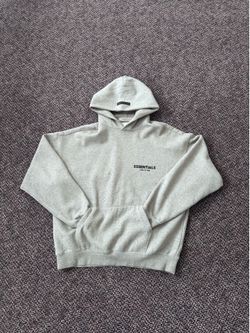 Essentials fear of god hoodie size Meduim dark oat meal