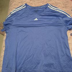 Womens 1x Adidas Size Large Shirt 