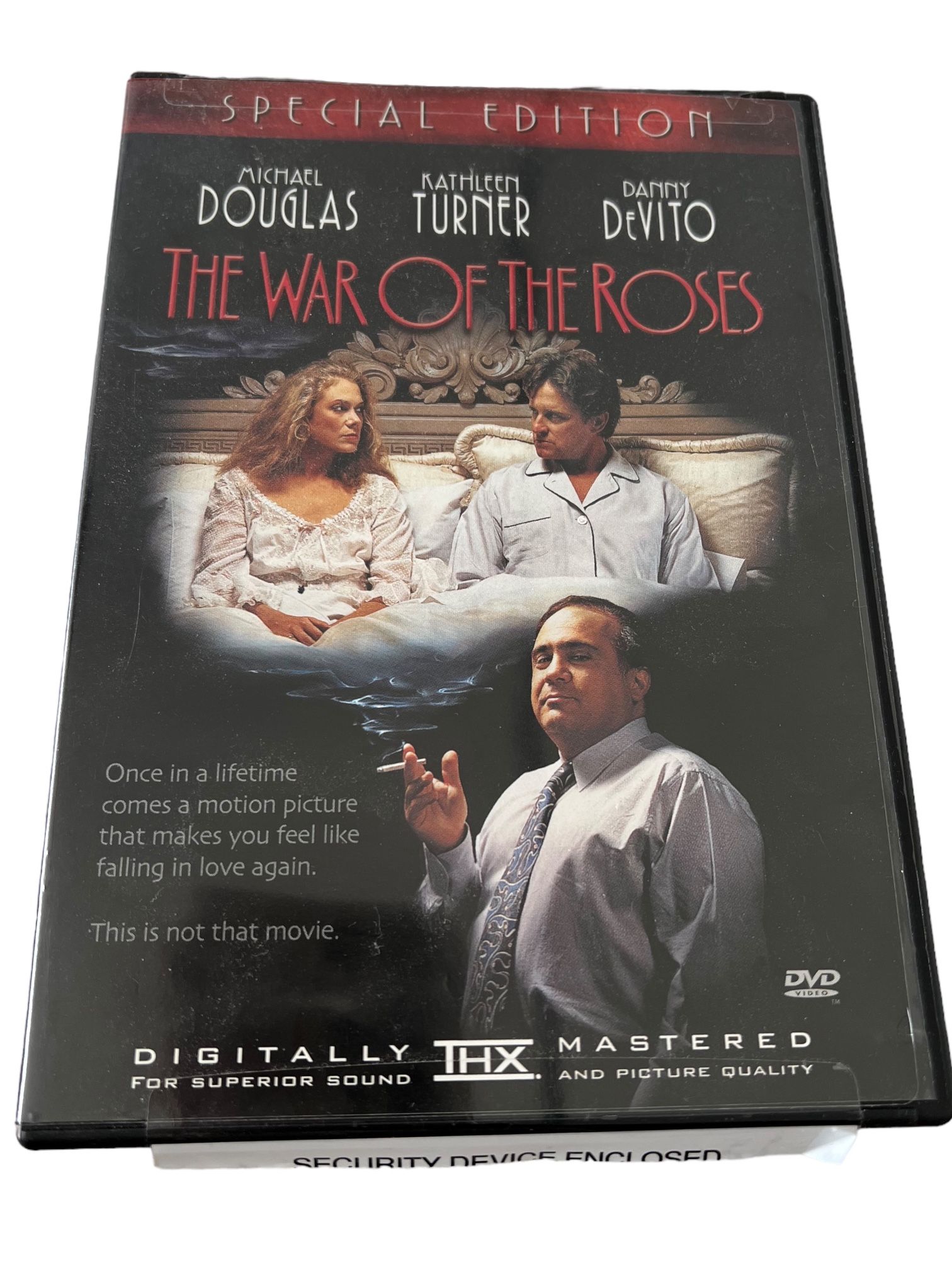 The War of the Roses (DVD, 2001)  Experience the hilarious comedy of The War of the Roses on DVD. Starring Michael Douglas, Kathleen Turner, and Danny