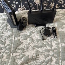 ASUS ROG Rapture GT-AC2900 Router & Netgear CM1000v2 Modem