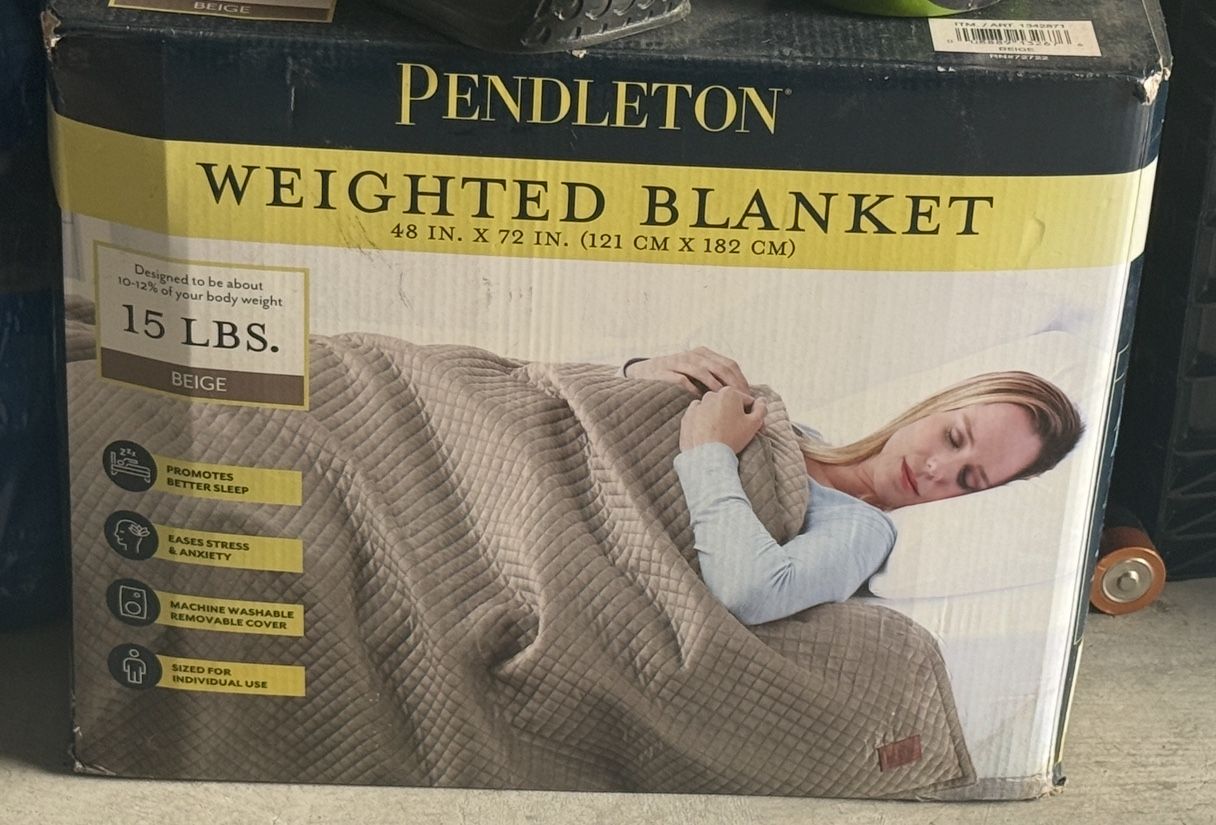 Brand New In Box Pendleton Weighted Blank 15 Lbs