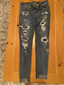 American Eagle Cropped Denim