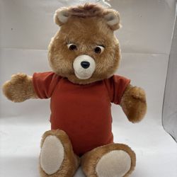 Teddy Ruxpin World Of Wonder 1985 For PARTS Or REPAIR  Vintage Plush