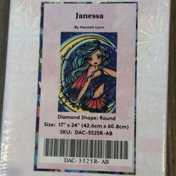 Diamond Art Club DAC Janessa By Hannah Lynn Diamond Painting NEW RETIRED RARE