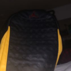 Jordan Backpack Black And Yellow