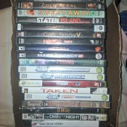 Assorted Video Games