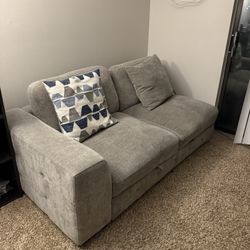 Gray Sleeper Sofa