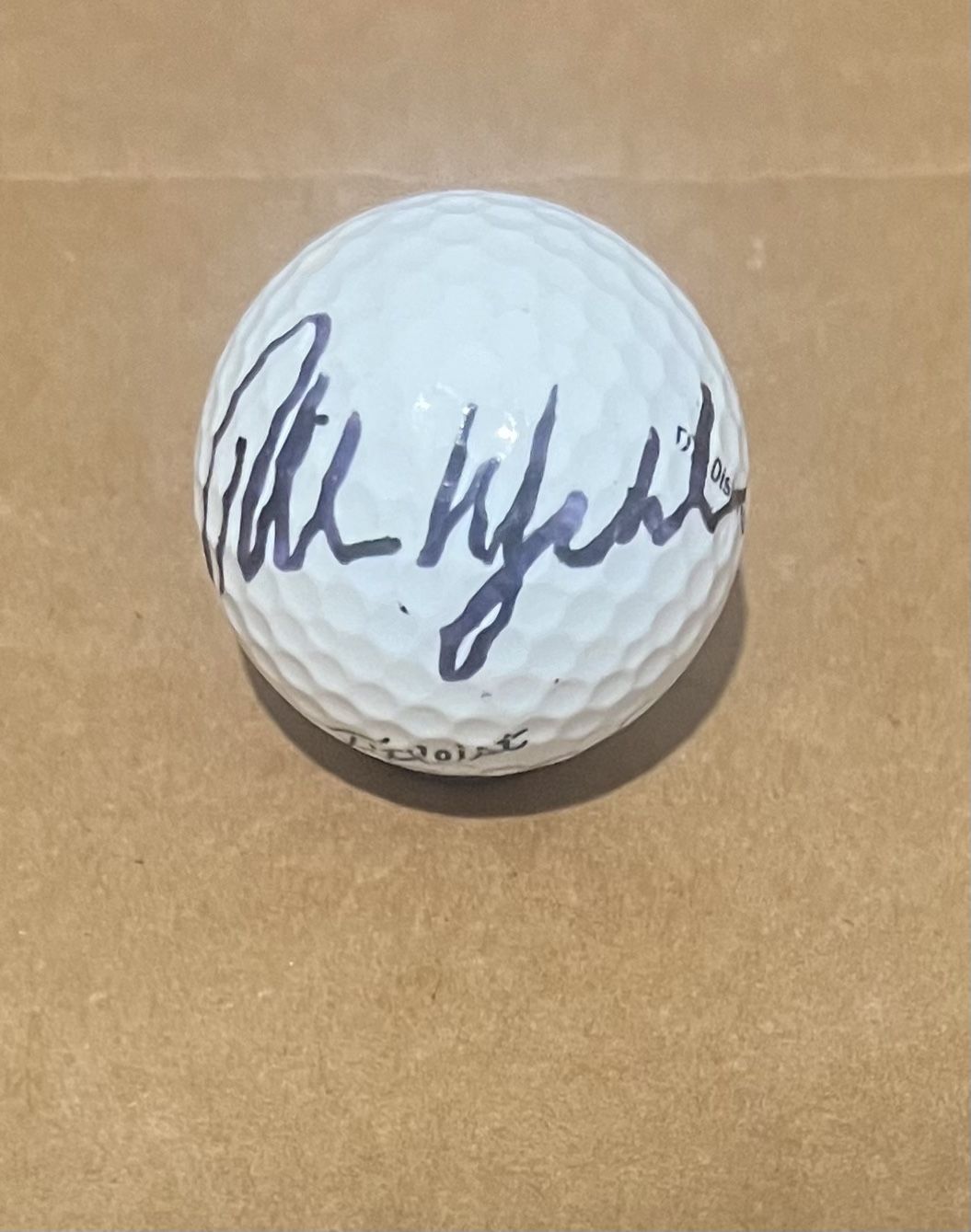 Phil Mickelson Signed Golf Ball
