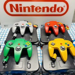 Nintendo N64 System & Games Must See