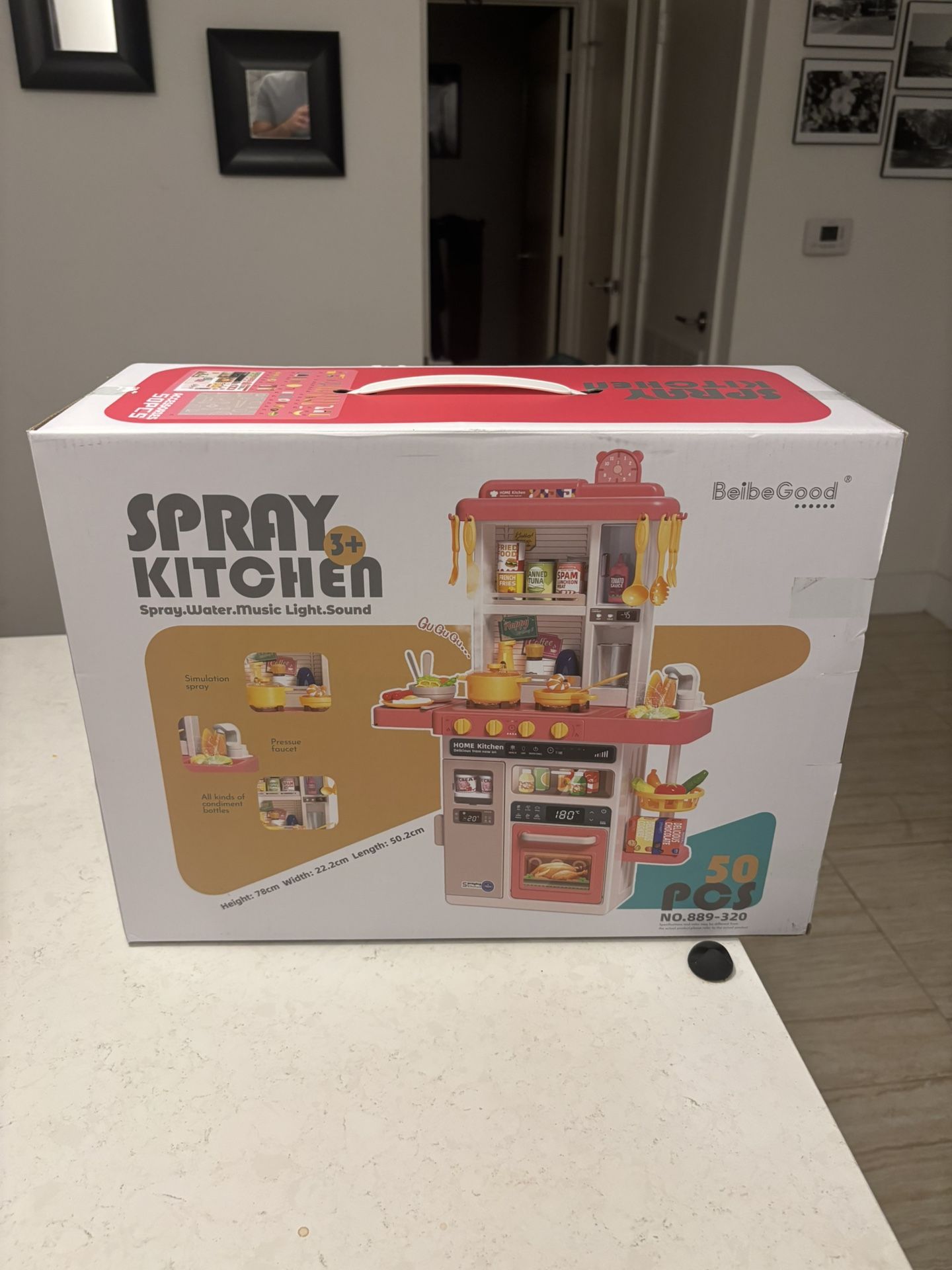 Brand New Spray Home Kitchen Set For Kids Gift (Unopened)